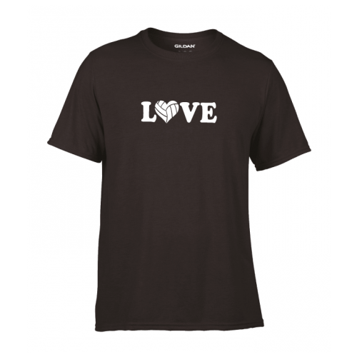 LOVE VOLLEYBALL T SHIRT